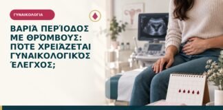 Βαριά περίοδος με θρόμβους: πότε χρειάζεται γυναικολογικός έλεγχος;