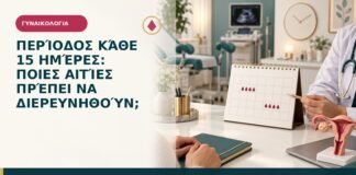 Περίοδος κάθε 15 ημέρες: ποιες αιτίες πρέπει να διερευνηθούν;