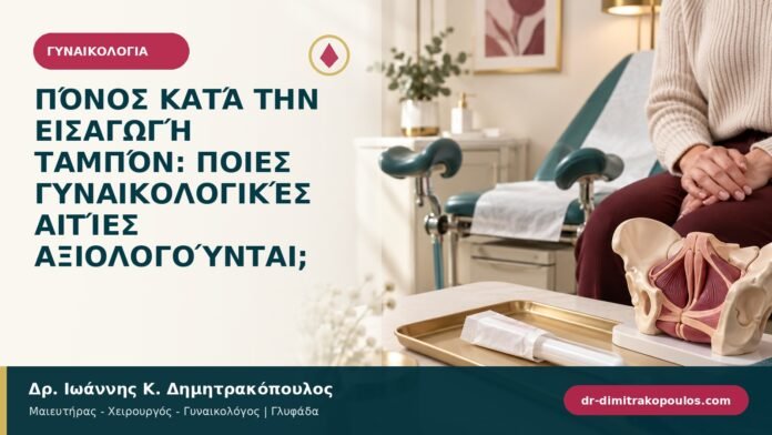gynaikologika-symptomata-b93-14.jpg Πόνος κατά την εισαγωγή ταμπόν: ποιες γυναικολογικές αιτίες αξιολογούνται;