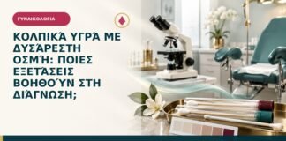 Κολπικά υγρά με δυσάρεστη οσμή: ποιες εξετάσεις βοηθούν στη διάγνωση;
