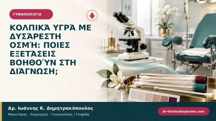 gynaikologika-symptomata-b93-16.jpg Κολπικά υγρά με δυσάρεστη οσμή: ποιες εξετάσεις βοηθούν στη διάγνωση;