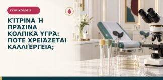 Κίτρινα ή πράσινα κολπικά υγρά: πότε χρειάζεται καλλιέργεια;