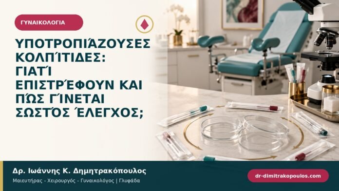 Υποτροπιάζουσες κολπίτιδες: γιατί επιστρέφουν και πώς γίνεται σωστός έλεγχος;