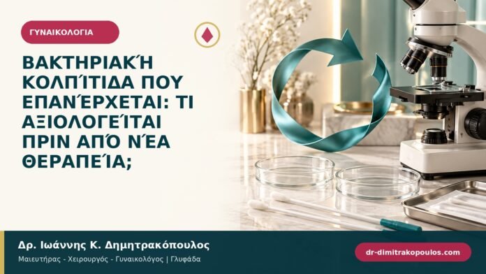 gynaikologika-symptomata-b93-22.jpg Βακτηριακή κολπίτιδα που επανέρχεται: τι αξιολογείται πριν από νέα θεραπεία;
