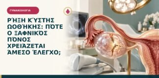Ρήξη κύστης ωοθήκης: πότε ο ξαφνικός πόνος χρειάζεται άμεσο έλεγχο;