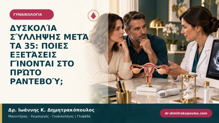 Δυσκολία σύλληψης μετά τα 35: ποιες εξετάσεις γίνονται στο πρώτο ραντεβού;