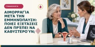 Αιμορραγία μετά την εμμηνόπαυση: ποιες εξετάσεις δεν πρέπει να καθυστερούν;