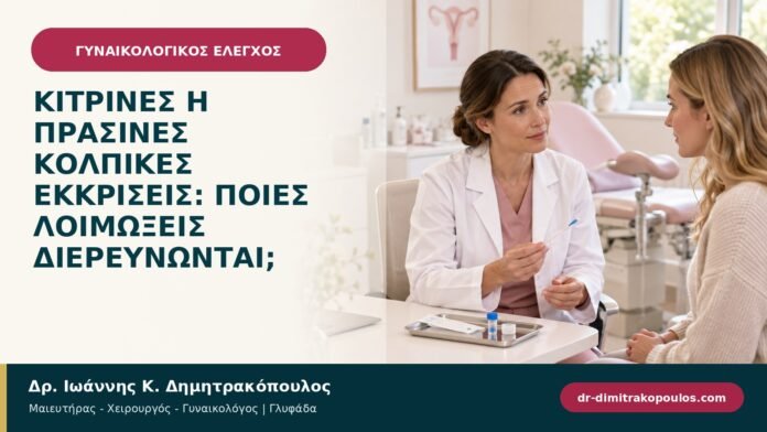 Κίτρινες ή πράσινες κολπικές εκκρίσεις: ποιες λοιμώξεις διερευνώνται; Κίτρινες ή πράσινες κολπικές εκκρίσεις: ποιες λοιμώξεις διερευνώνται;