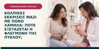 Κολπικές εκκρίσεις μαζί με πόνο χαμηλά: πότε εξετάζεται η φλεγμονή της πυέλου;