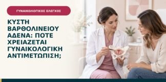 Κύστη Βαρθολινείου αδένα: πότε χρειάζεται γυναικολογική αντιμετώπιση;