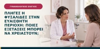 Πληγές ή φυσαλίδες στην ευαίσθητη περιοχή: ποιες εξετάσεις μπορεί να χρειαστούν;
