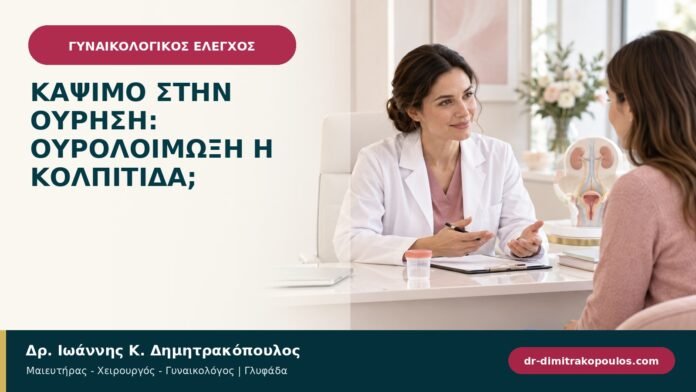 Κάψιμο στην ούρηση: ουρολοίμωξη ή κολπίτιδα;