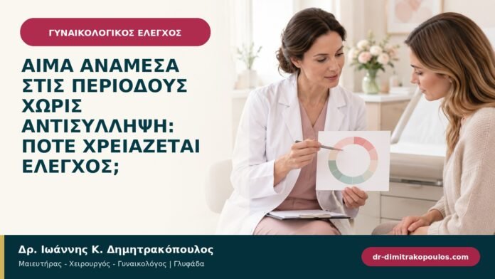 Αίμα ανάμεσα στις περιόδους χωρίς αντισύλληψη: πότε χρειάζεται έλεγχος; Αίμα ανάμεσα στις περιόδους χωρίς αντισύλληψη: πότε χρειάζεται έλεγχος;