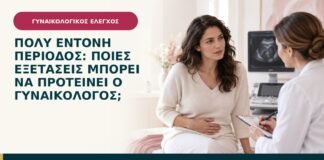Πολύ έντονη περίοδος: ποιες εξετάσεις μπορεί να προτείνει ο γυναικολόγος;