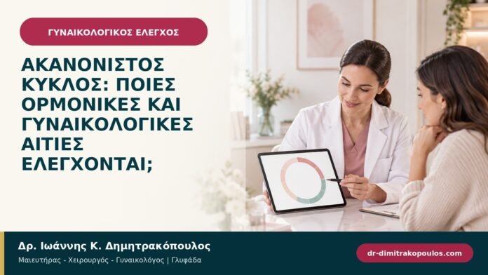 Ακανόνιστος κύκλος: ποιες ορμονικές και γυναικολογικές αιτίες ελέγχονται; Ακανόνιστος κύκλος: ποιες ορμονικές και γυναικολογικές αιτίες ελέγχονται;