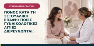 Πόνος κατά τη σεξουαλική επαφή: ποιες γυναικολογικές αιτίες διερευνώνται;