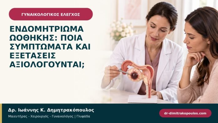 Ενδομητρίωμα ωοθήκης: ποια συμπτώματα και εξετάσεις αξιολογούνται;