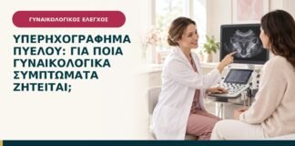 Υπερηχογράφημα πυέλου: για ποια γυναικολογικά συμπτώματα ζητείται;