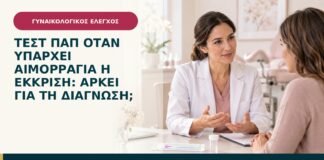 Τεστ Παπ όταν υπάρχει αιμορραγία ή έκκριση: αρκεί για τη διάγνωση;