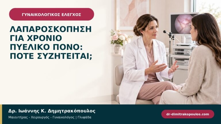 Λαπαροσκόπηση για χρόνιο πυελικό πόνο: πότε συζητείται;