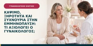 Κάψιμο, ξηρότητα και συχνουρία στην εμμηνόπαυση: τι αξιολογεί ο γυναικολόγος;