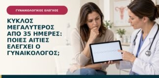 Κύκλος μεγαλύτερος από 35 ημέρες: ποιες αιτίες ελέγχει ο γυναικολόγος;