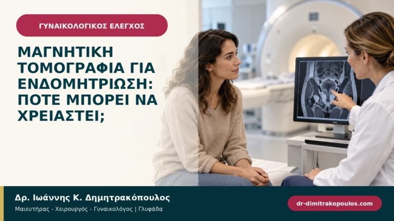 Μαγνητική τομογραφία για ενδομητρίωση: πότε μπορεί να χρειαστεί;
