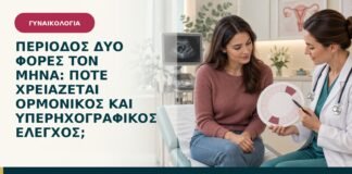 Περίοδος δύο φορές τον μήνα: πότε χρειάζεται ορμονικός και υπερηχογραφικός έλεγχος;