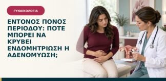 Έντονος πόνος περιόδου: πότε μπορεί να κρύβει ενδομητρίωση ή αδενομύωση;