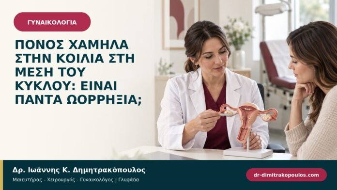 gynaikologikes-pathiseis-b95-11.jpg Πόνος χαμηλά στην κοιλιά στη μέση του κύκλου: είναι πάντα ωορρηξία;