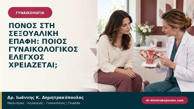 Πόνος στη σεξουαλική επαφή: ποιος γυναικολογικός έλεγχος χρειάζεται;