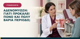 Αδενομύωση: γιατί προκαλεί πόνο και πολύ βαριά περίοδο;