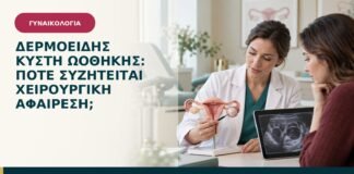 Δερμοειδής κύστη ωοθήκης: πότε συζητείται χειρουργική αφαίρεση;