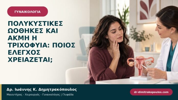 gynaikologikes-pathiseis-b95-27.jpg Πολυκυστικές ωοθήκες και ακμή ή τριχοφυΐα: ποιος έλεγχος χρειάζεται;