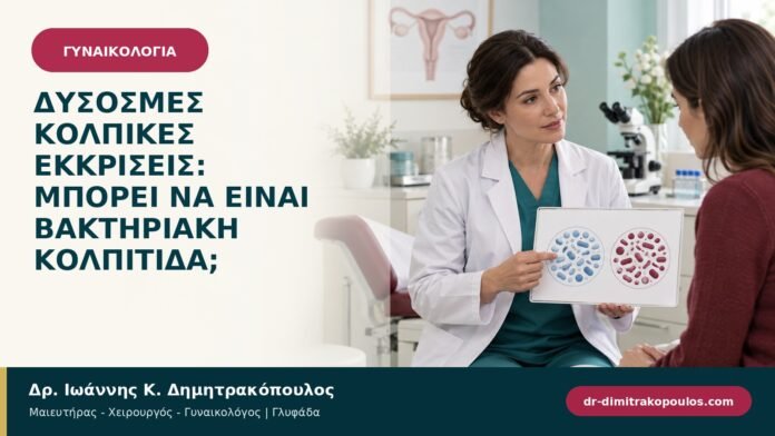 Δύσοσμες κολπικές εκκρίσεις: μπορεί να είναι βακτηριακή κολπίτιδα;