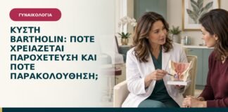 Κύστη Bartholin: πότε χρειάζεται παροχέτευση και πότε παρακολούθηση;