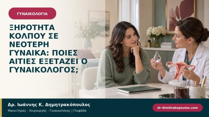 Ξηρότητα κόλπου σε νεότερη γυναίκα: ποιες αιτίες εξετάζει ο γυναικολόγος;