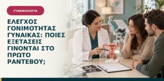 Έλεγχος γονιμότητας γυναίκας: ποιες εξετάσεις γίνονται στο πρώτο ραντεβού;