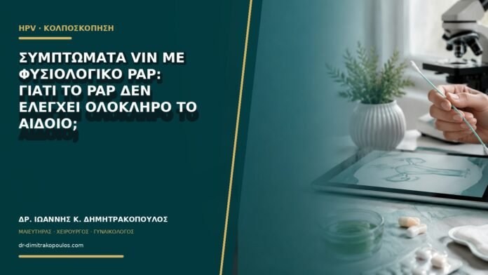 Συμπτώματα VIN με φυσιολογικό Pap: γιατί το Pap δεν ελέγχει ολόκληρο το αιδοίο;