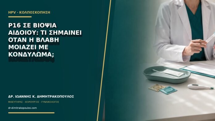 gynaikologikes-ypiresies-b63-45 p16 σε βιοψία αιδοίου: τι σημαίνει όταν η βλάβη μοιάζει με κονδύλωμα;