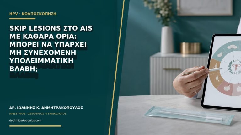 Skip lesions στο AIS με καθαρά όρια: μπορεί να υπάρχει μη συνεχόμενη υπολειμματική βλάβη;