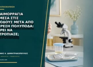 Νέα αιμορραγία ανάμεσα στις περιόδους μετά από αφαίρεση πολύποδα: μπορεί να υποτροπίασε;