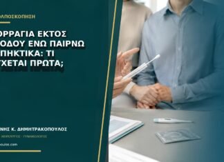 Αιμορραγία εκτός περιόδου ενώ παίρνω αντιπηκτικά: τι ελέγχεται πρώτα;