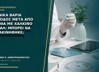 Ξαφνικά βαριά περίοδος μετά από χρόνια με χάλκινο σπιράλ: μπορεί να μετακινήθηκε;