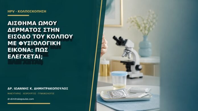 gynaikologikes-ypiresies-b66-14 Αίσθημα ωμού δέρματος στην είσοδο του κόλπου με φυσιολογική εικόνα: πώς ελέγχεται;