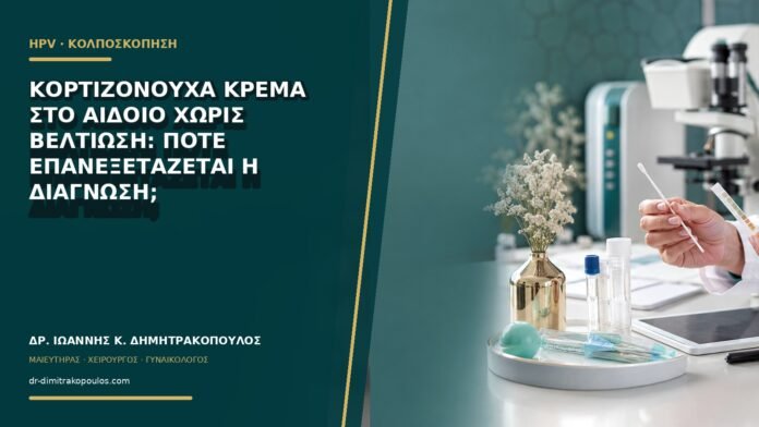 gynaikologikes-ypiresies-b66-19 Κορτιζονούχα κρέμα στο αιδοίο χωρίς βελτίωση: πότε επανεξετάζεται η διάγνωση;