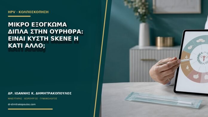 gynaikologikes-ypiresies-b66-27 Μικρό εξόγκωμα δίπλα στην ουρήθρα: είναι κύστη Skene ή κάτι άλλο;