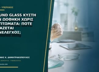 Ground glass κύστη στην ωοθήκη χωρίς συμπτώματα: πότε χρειάζεται επανέλεγχος; Ground glass κύστη στην ωοθήκη χωρίς συμπτώματα: πότε χρειάζεται επανέλεγχος;