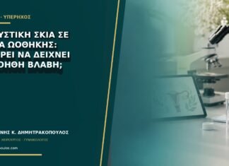 Ακουστική σκιά σε μάζα ωοθήκης: μπορεί να δείχνει καλοήθη βλάβη; Ακουστική σκιά σε μάζα ωοθήκης: μπορεί να δείχνει καλοήθη βλάβη;