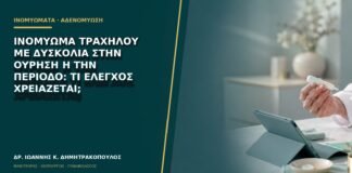 Ινομύωμα τραχήλου με δυσκολία στην ούρηση ή την περίοδο: τι έλεγχος χρειάζεται;